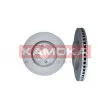 Jeu de 2 disques de frein avant KAMOKA 103296 - Visuel 2