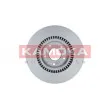 Jeu de 2 disques de frein avant KAMOKA 103296 - Visuel 3