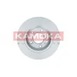Jeu de 2 disques de frein arrière KAMOKA 1033000 - Visuel 2