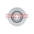 Jeu de 2 disques de frein avant KAMOKA 1033008 - Visuel 2