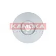 Jeu de 2 disques de frein avant KAMOKA 1033026 - Visuel 2