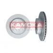 Jeu de 2 disques de frein arrière KAMOKA 1033098 - Visuel 1