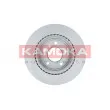 Jeu de 2 disques de frein arrière KAMOKA 1033098 - Visuel 2