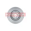 Jeu de 2 disques de frein avant KAMOKA 103310 - Visuel 3