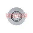 Jeu de 2 disques de frein avant KAMOKA 103318 - Visuel 3