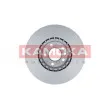 Jeu de 2 disques de frein avant KAMOKA 103319 - Visuel 3