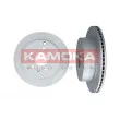 Jeu de 2 disques de frein arrière KAMOKA 1033320 - Visuel 1