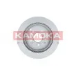 Jeu de 2 disques de frein arrière KAMOKA 1033320 - Visuel 2