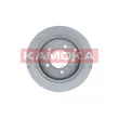 Jeu de 2 disques de frein arrière KAMOKA 1033524 - Visuel 2