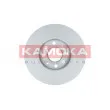 Jeu de 2 disques de frein avant KAMOKA 1033568 - Visuel 2