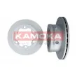 Jeu de 2 disques de frein arrière KAMOKA 103382 - Visuel 1