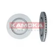 Jeu de 2 disques de frein avant KAMOKA 103384 - Visuel 1