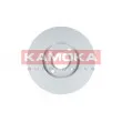 Jeu de 2 disques de frein avant KAMOKA 103384 - Visuel 2