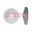 Jeu de 2 disques de frein avant KAMOKA 103414 - Visuel 1