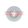Jeu de 2 disques de frein avant KAMOKA 103414 - Visuel 2