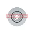 Jeu de 2 disques de frein avant KAMOKA 103440 - Visuel 2