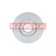 Jeu de 2 disques de frein arrière KAMOKA 103488 - Visuel 2