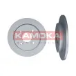 Jeu de 2 disques de frein arrière KAMOKA 103562 - Visuel 2