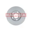 Jeu de 2 disques de frein arrière KAMOKA 1036068 - Visuel 3