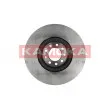 Jeu de 2 disques de frein avant KAMOKA 103634A - Visuel 2