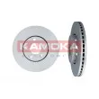 Jeu de 2 disques de frein avant KAMOKA 103640 - Visuel 1