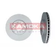 Jeu de 2 disques de frein avant KAMOKA 1036808 - Visuel 1