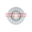 Jeu de 2 disques de frein avant KAMOKA 1036808 - Visuel 2