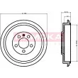 Tambour de frein KAMOKA 104024 - Visuel 1
