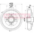 Tambour de frein KAMOKA 104059 - Visuel 1