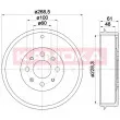 Tambour de frein KAMOKA 104060 - Visuel 1