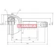 Embout de cardan avant (kit de réparation) KAMOKA 6281 - Visuel 1