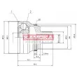 Embout de cardan avant (kit de réparation) KAMOKA 6622 - Visuel 1