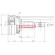 Embout de cardan avant (kit de réparation) KAMOKA 6956 - Visuel 1