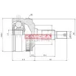 Embout de cardan avant (kit de réparation) KAMOKA 7046 - Visuel 1