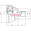Embout de cardan avant (kit de réparation) KAMOKA 7274 - Visuel 1