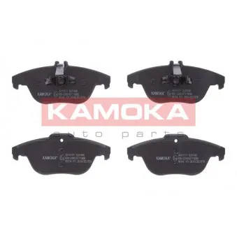 Jeu de 4 plaquettes de frein arrière KAMOKA JQ101117