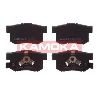Jeu de 4 plaquettes de frein arrière KAMOKA JQ101118