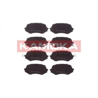 Jeu de 4 plaquettes de frein avant KAMOKA JQ101123