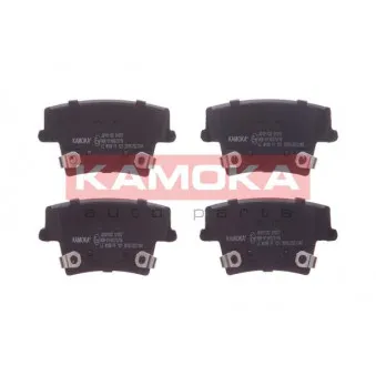 Jeu de 4 plaquettes de frein arrière KAMOKA JQ101132
