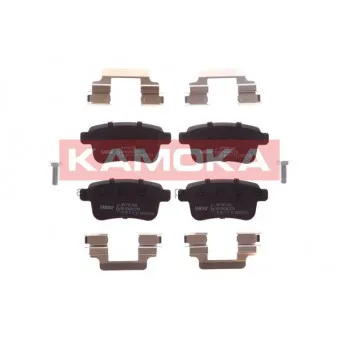 Jeu de 4 plaquettes de frein arrière KAMOKA JQ101136