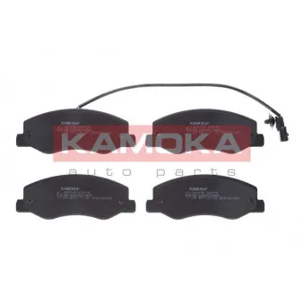 Jeu de 4 plaquettes de frein arrière KAMOKA JQ101140