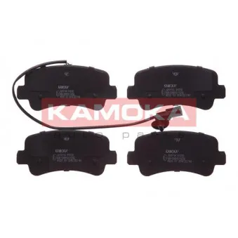 Jeu de 4 plaquettes de frein arrière KAMOKA JQ101144