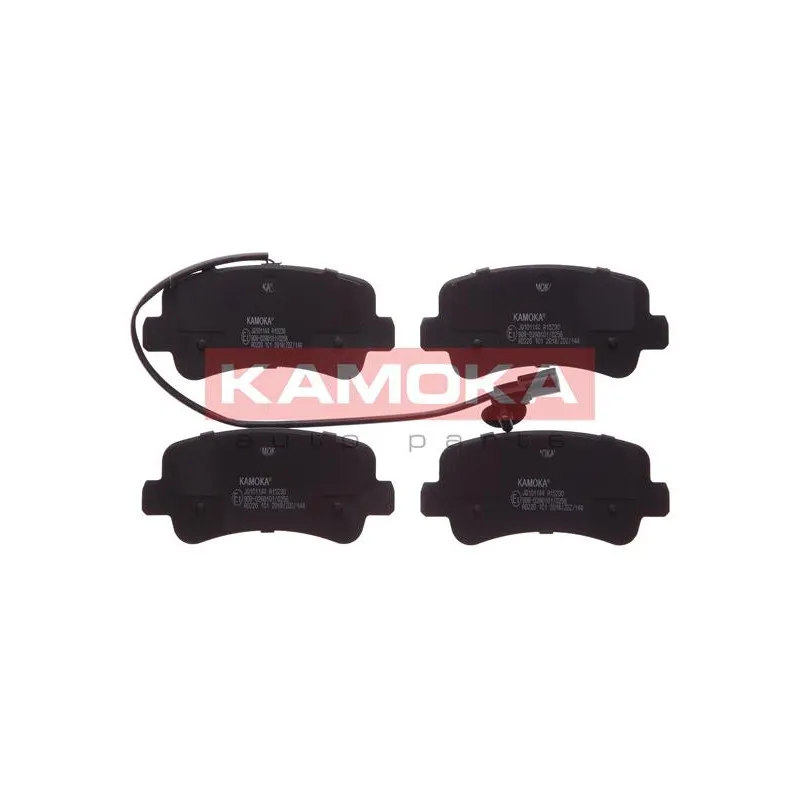 Jeu de 4 plaquettes de frein arrière KAMOKA JQ101144