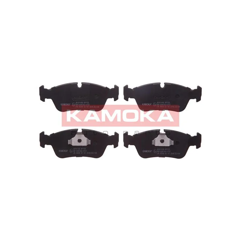 Jeu de 4 plaquettes de frein avant KAMOKA JQ1011450