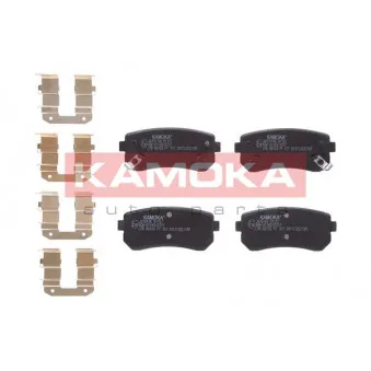 Jeu de 4 plaquettes de frein arrière KAMOKA JQ101146