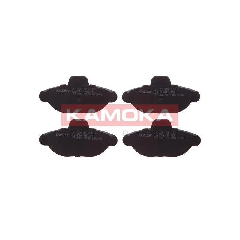 Jeu de 4 plaquettes de frein avant KAMOKA JQ1011498