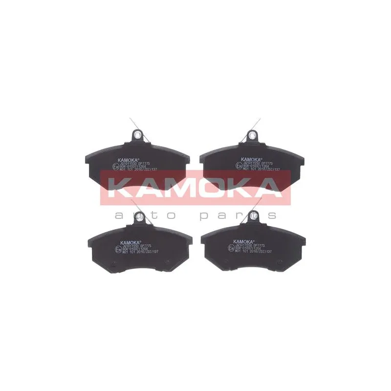 Jeu de 4 plaquettes de frein avant KAMOKA JQ1011550