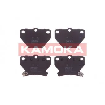 Jeu de 4 plaquettes de frein arrière KAMOKA JQ101158