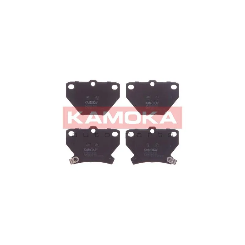 Jeu de 4 plaquettes de frein arrière KAMOKA JQ101158