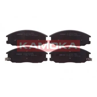 Jeu de 4 plaquettes de frein avant KAMOKA JQ101163